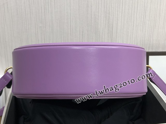 Celine專櫃2023新款經典凱旋門Logo大月餅包斜挎女包 賽琳OVAL CUIR TRIOMPHE大光滑牛皮革橢圓形手袋 sldj2262